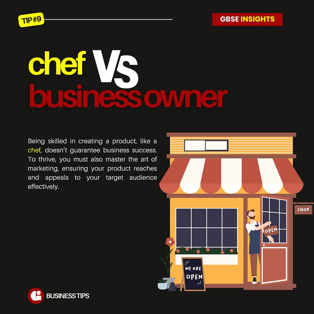 Chef vs. Business Owner