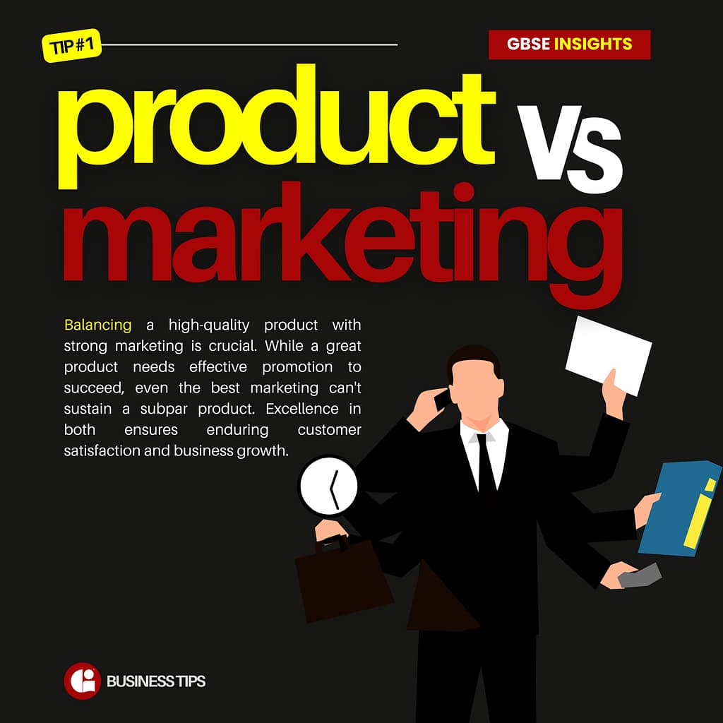 Product vs. Marketing