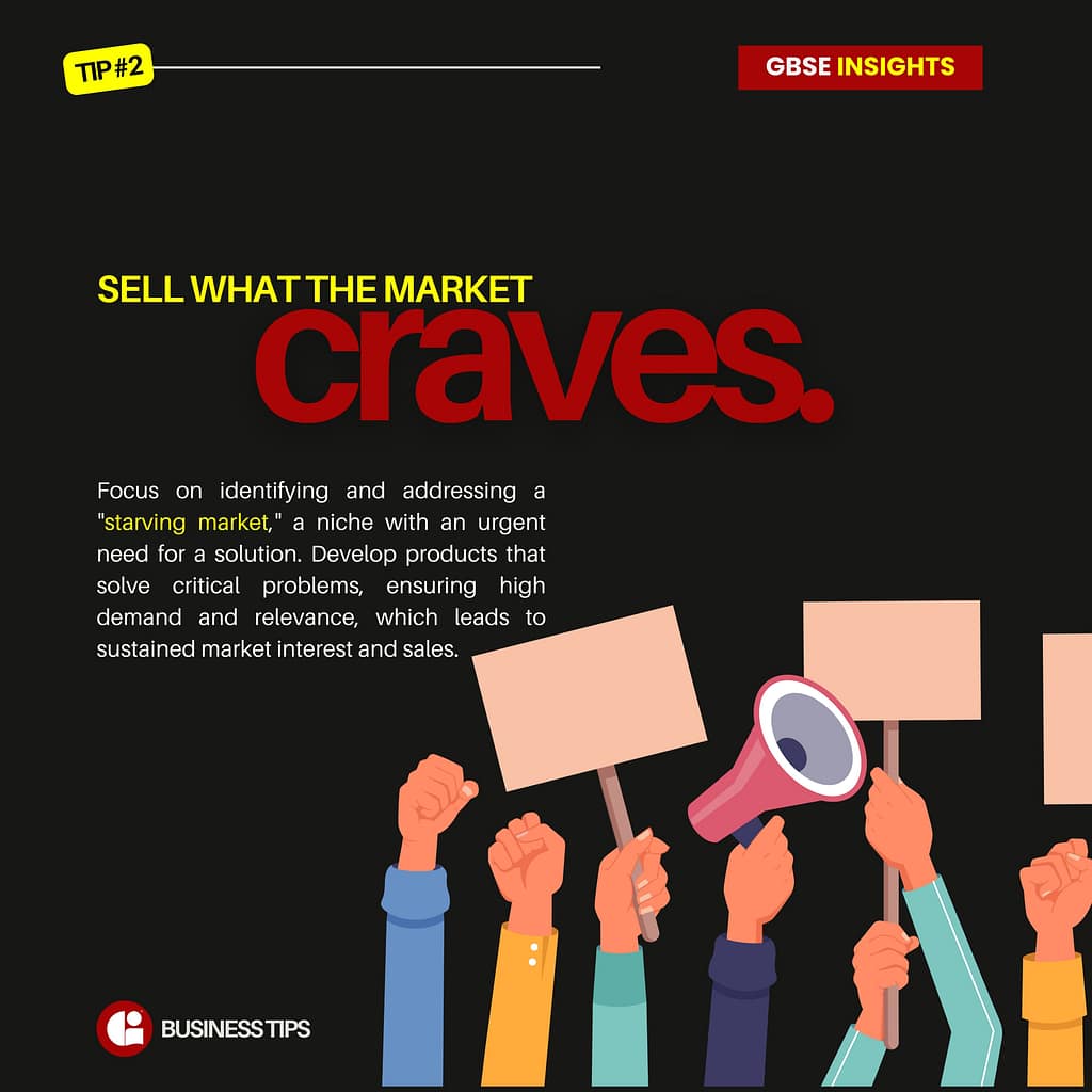 Sell What the Market Craves